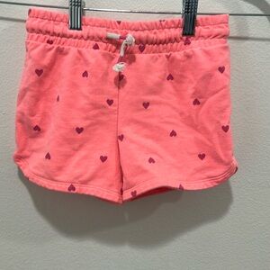 Cat and Jack Girl’s Shorts with Heart Detail